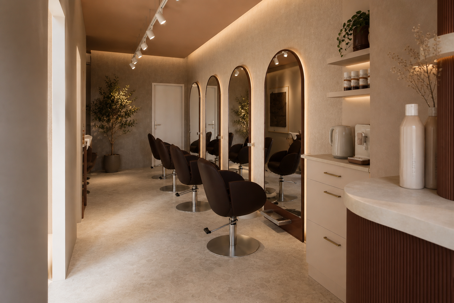 Celina's Haarlem — salon interieur